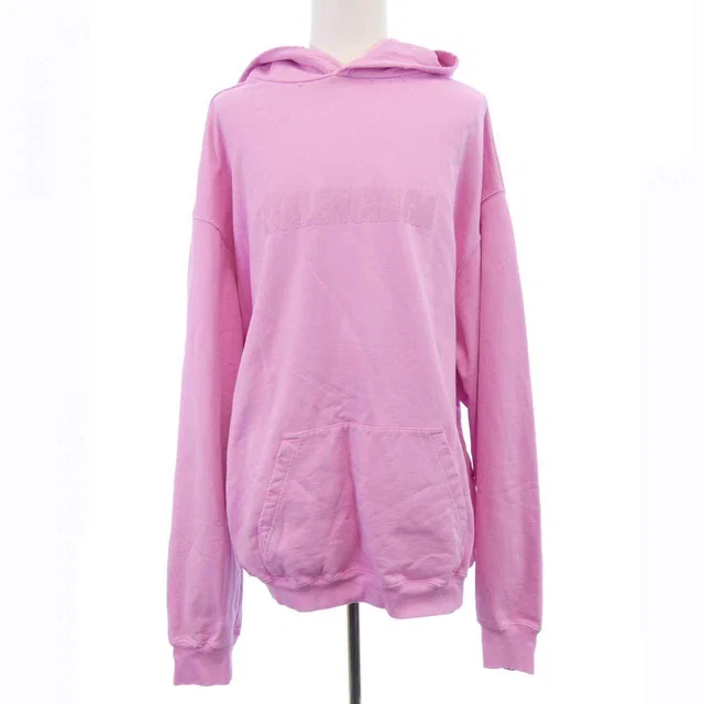 Balenciaga Destroyed Logo Print Hoodie from LuxUness