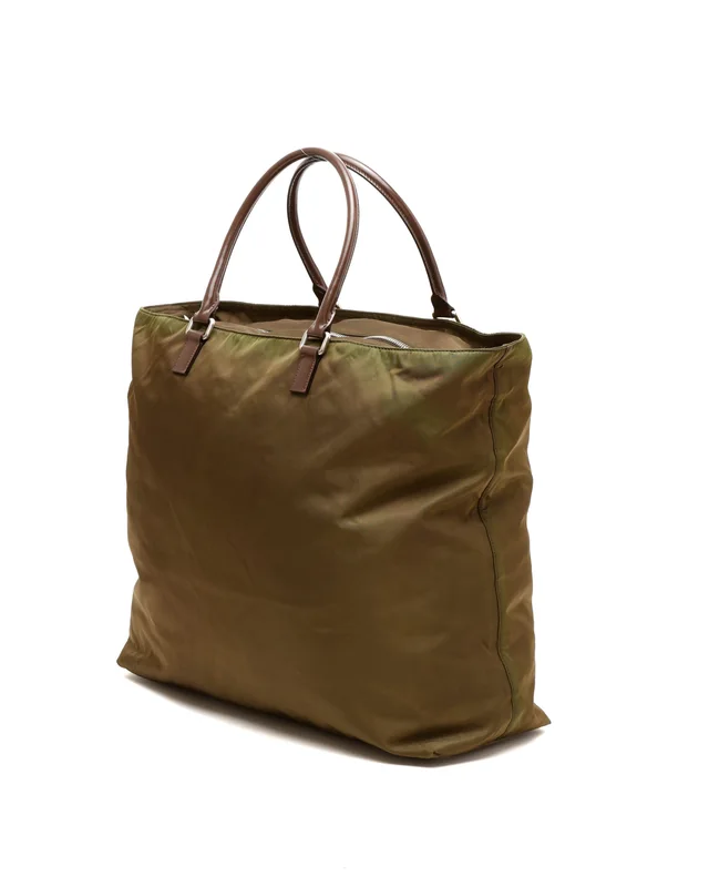 Prada Tessuto Jacquard Bag in Nylon from A Retro Tale, photo 3 of 9