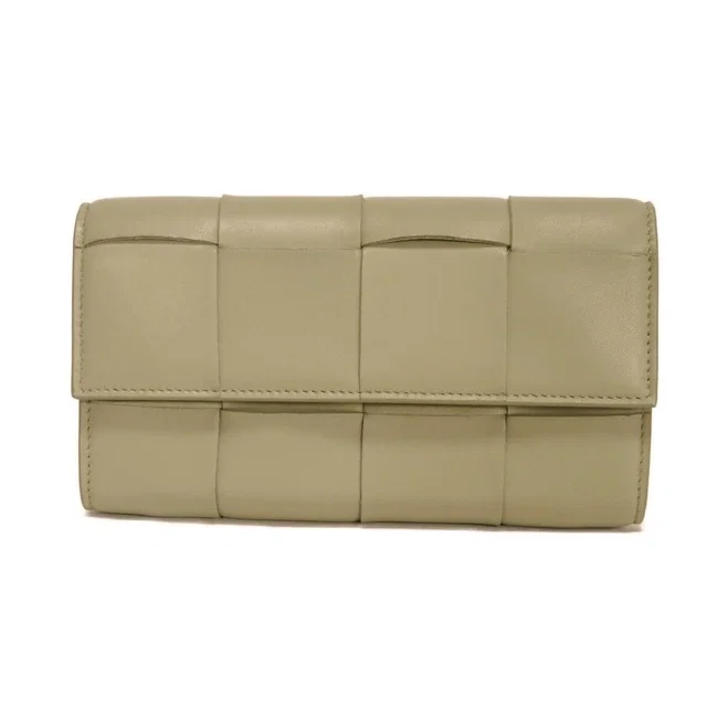 Bottega Veneta Cassette Nappa Leather Long Wallet in Nappa leather from LuxUness
