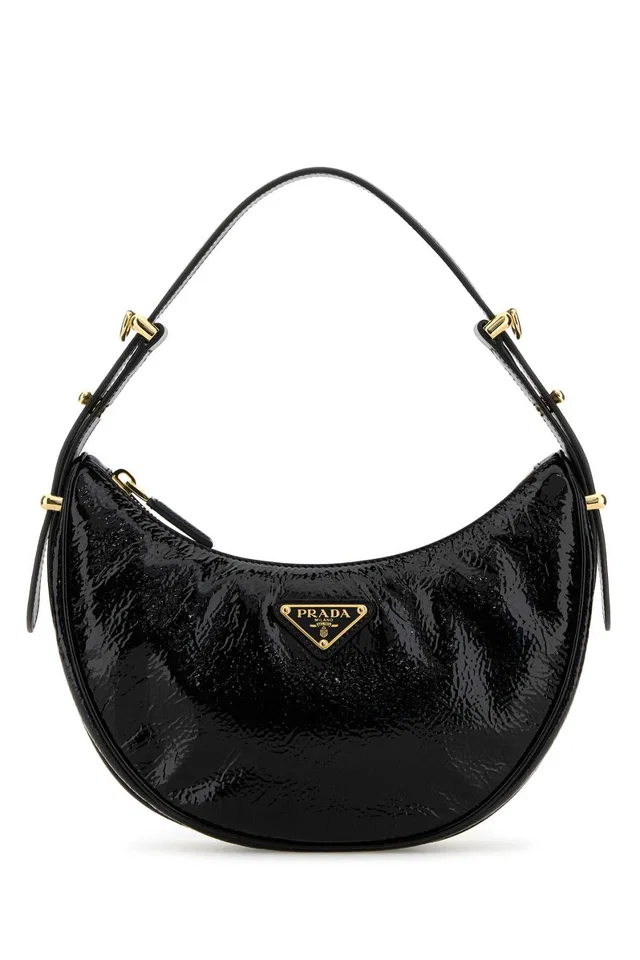Prada Arquè Shoulder Bag — Black in Black Nappa leather from HEWI