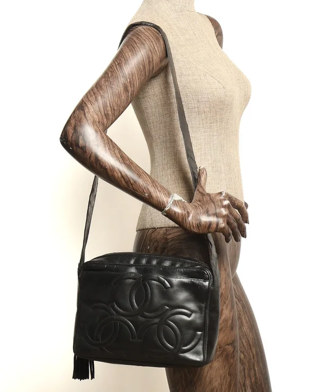 Chanel Triple CC Tassel Camera Bag in Leather from A Retro Tale, photo 15 of 15