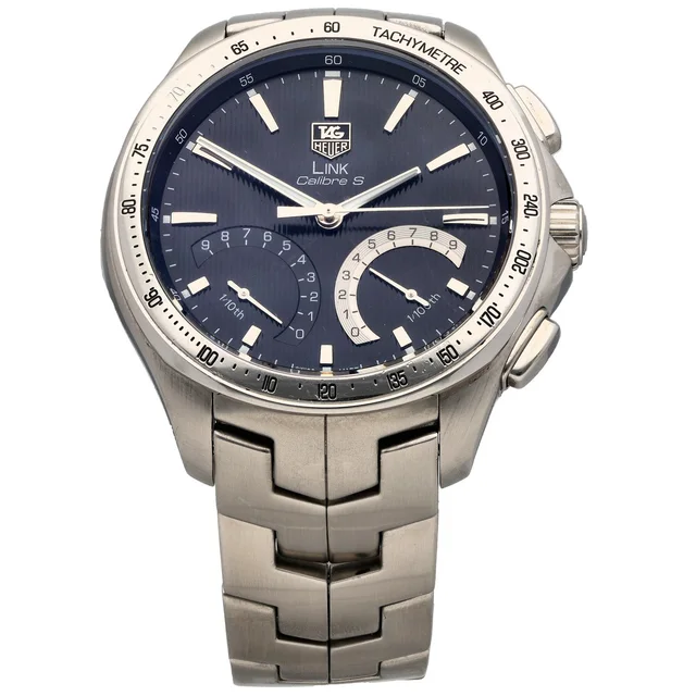TAG Heuer Link CAT7010 43mm Stainless Steel Watch from H&T