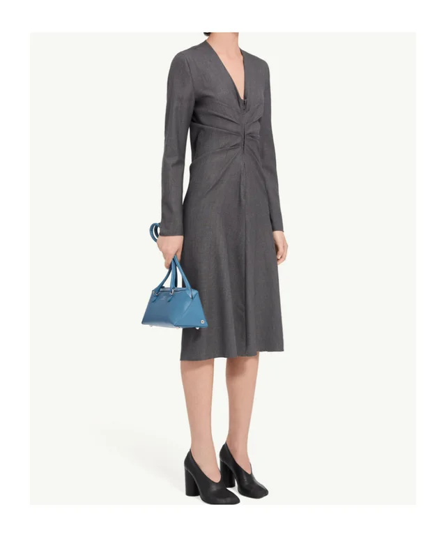 Mm6 Maison Margiela wool cotton tailoring dress, photo 2 of 4 from SENSER