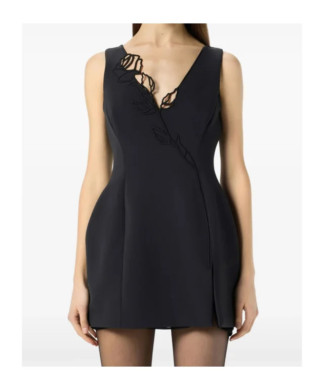 Blumarine V-neck dress, photo 2 of 4 from SENSER