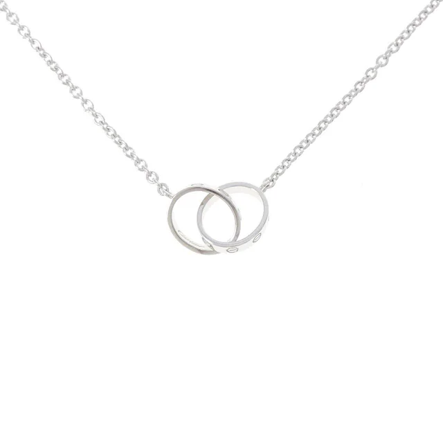 Cartier Baby Love 750 White Gold Necklace in White from LuxUness