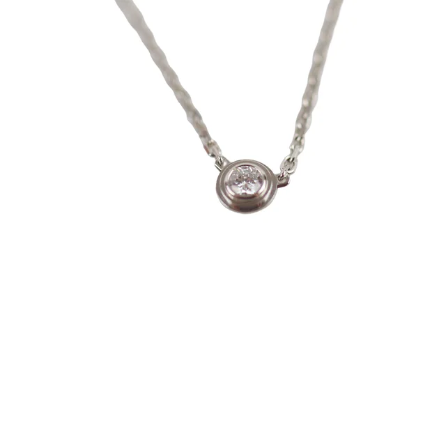 Cartier D'Amour XS Diamond Necklace White Gold in White from The Purse Affair