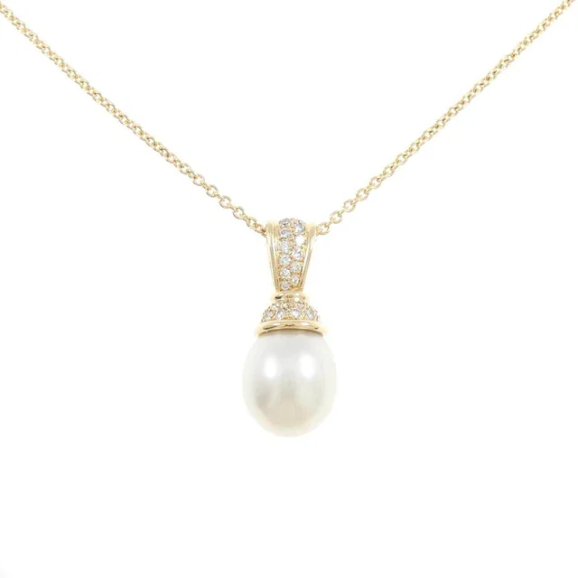 Boucheron White South Sea Pearl Au750 Necklace in White from LuxUness