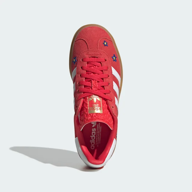 Adidas GAZELLE BOLD SHOES in Red, photo 3 of 10 from adidas (US)