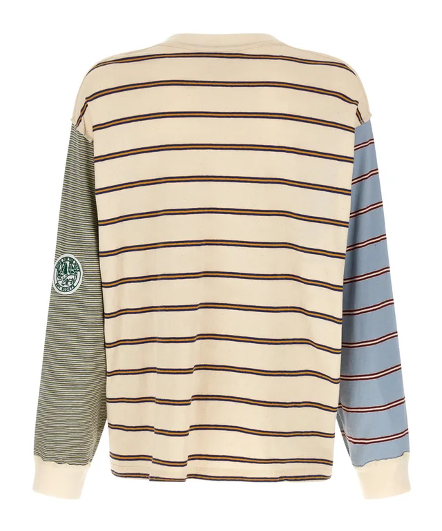 Song For The Mute Asymmetric Rugby Stripe T-Shirt, photo 2 of 4 from SENSER
