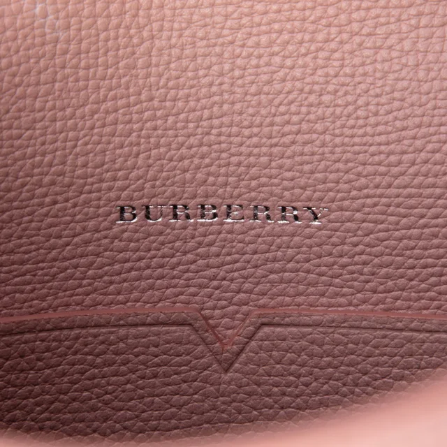 Beige Burberry Small House Check Canvas Macken Crossbody in Beige Canvas from Designer Revival, photo 5 of 6