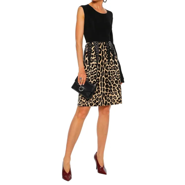 Bottega Veneta Leopard Print Calf Hair Skirt, photo 6 of 8 from Balardi