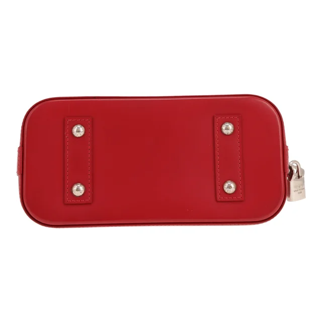 Louis Vuitton Alma BB shoulder bag in Red Leather from Collector Square, photo 3 of 5