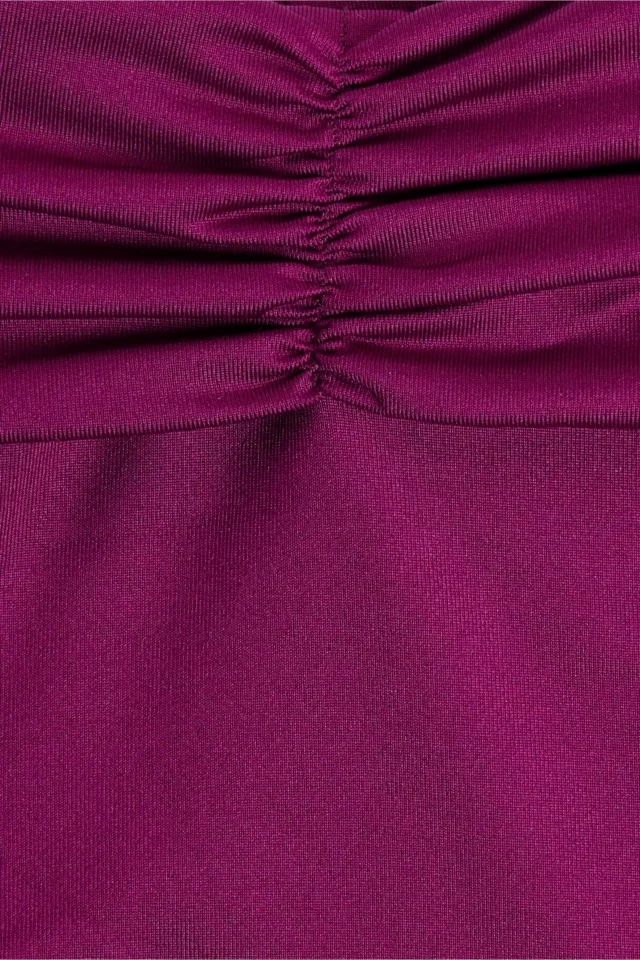 Seafolly Ruched Bikini Briefs in Purple, photo 4 of 4 from THE OUTNET