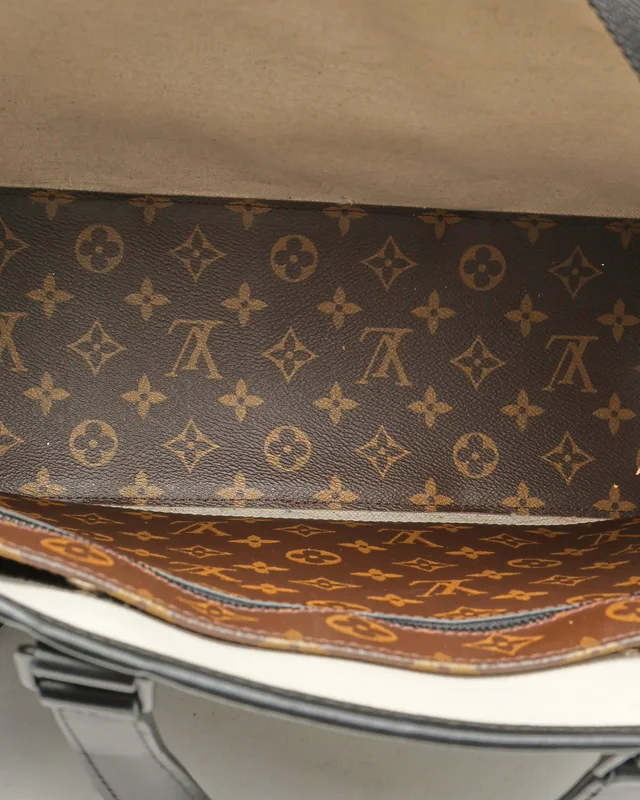 Louis Vuitton Monogram Macassar Weekend PM Tote Bag in Coated canvas from A Retro Tale, photo 7 of 9