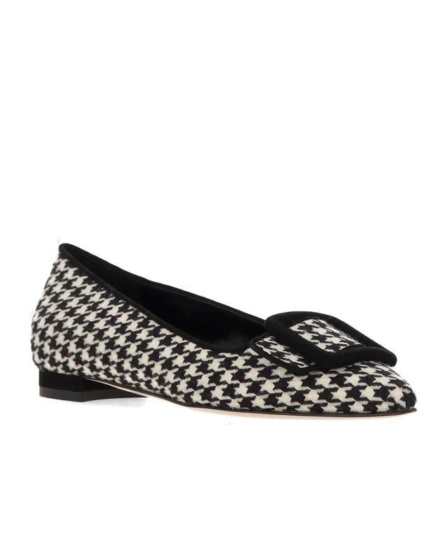 Manolo Blahnik Pointed-toe ballet flats, photo 2 of 4 from SENSER
