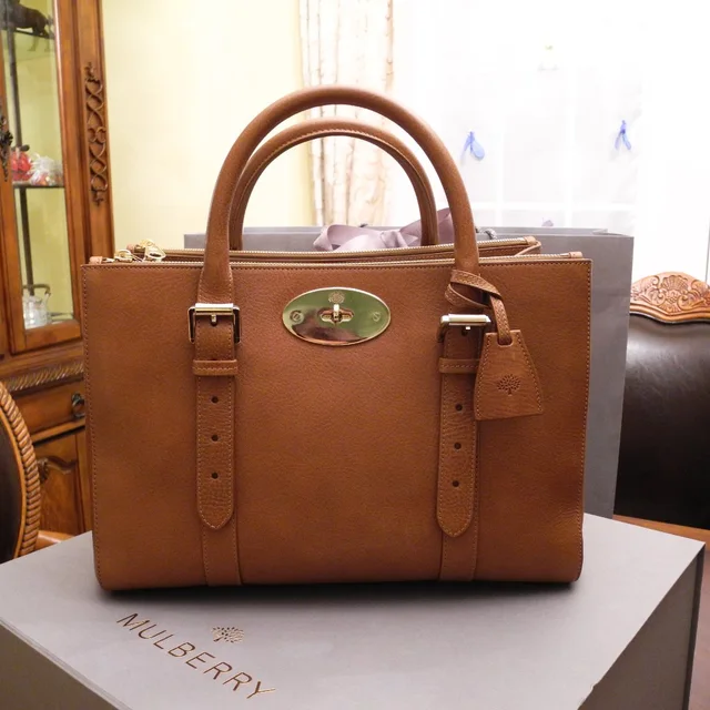 Mulberry Brown Leather Classic Tote in brown|neutral Leather from Poshmark, photo 1 of 1