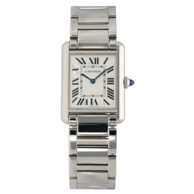 Cartier Tank Must WSTA0052 25.5mm Stainless Steel Watch from H&T