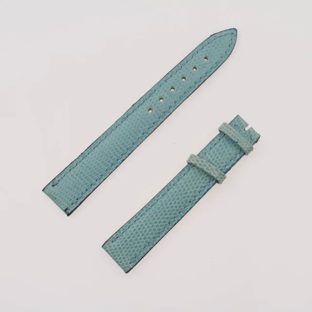 Chopard Used Blue Leather Strap (16 X 14) in Blue Leather from Gray And Sons