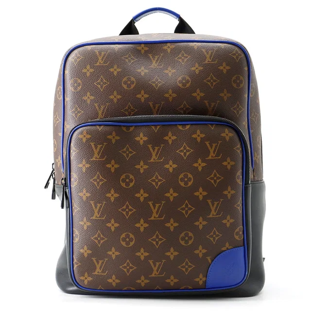 Louis Vuitton Dean Backpack Noir/BlueM45867 Monogram Macassar Canvas in Black Canvas from GALLERY RARE