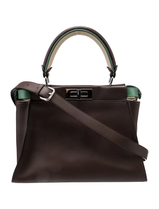 Fendi Crossbody handbags, wallets & cases in Brown Leather from The RealReal, photo 5 of 7