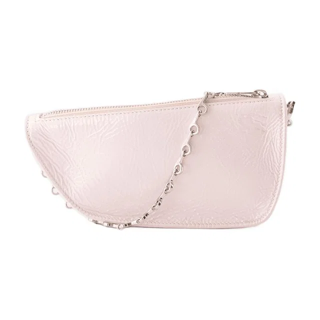 Burberry Micro Sling Clutch — Pink Lambskin in Pink Lambskin from HEWI