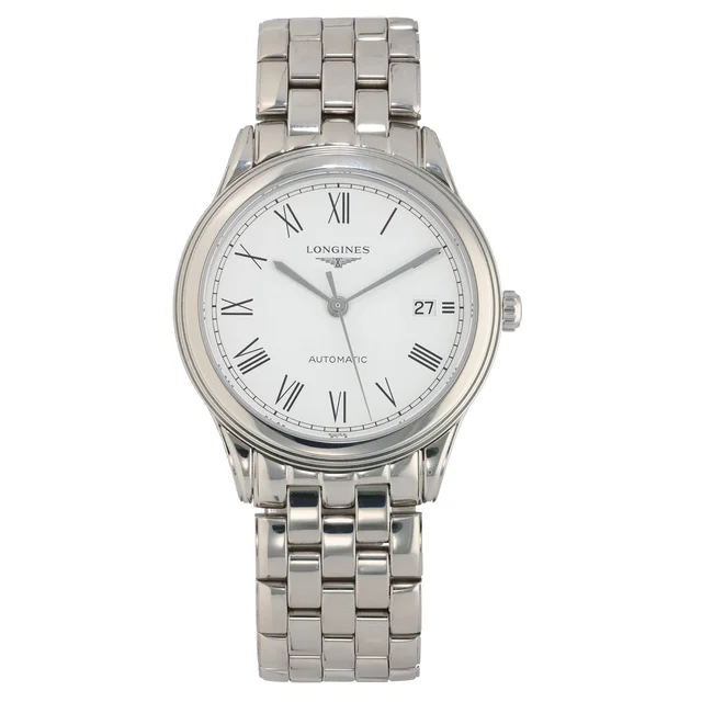 Longines Flagship L4.974.4 38.5mm Stainless Steel Watch from H&T