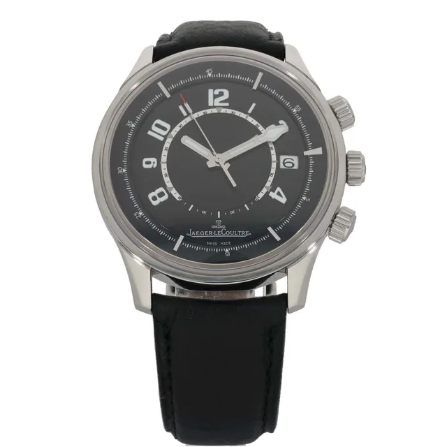 Jaeger-LeCoultre Amvox 190.8.97 41mm Stainless Steel Watch in Leather from H&T
