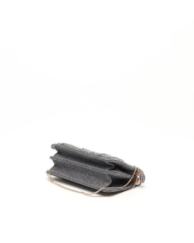 Fendi Small Flannel Bead Peekaboo ISeeU Chain Bag from A Retro Tale, photo 4 of 12