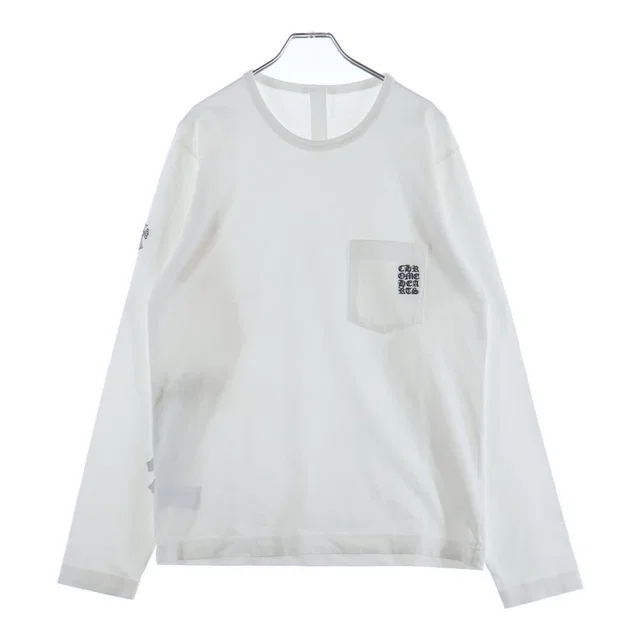 Chrome Hearts Not L Short Sleeve T-Shirt Lucky Patch with Sleeve Cross from The Reluxe
