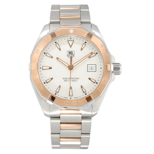 TAG Heuer Aquaracer WAY1150 41mm Bi-Colour Watch from H&T