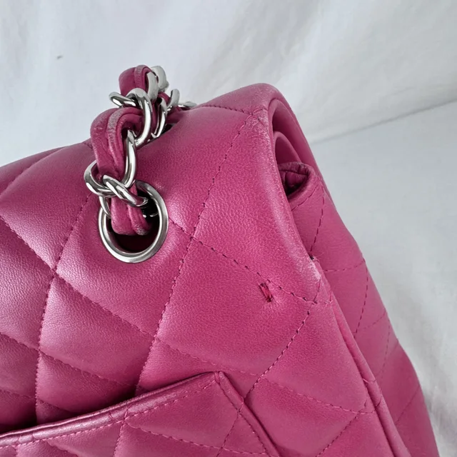 Chanel Maxi Classic Double Flap Bag in Metal, quilted lambskin from Reowned, photo 6 of 12