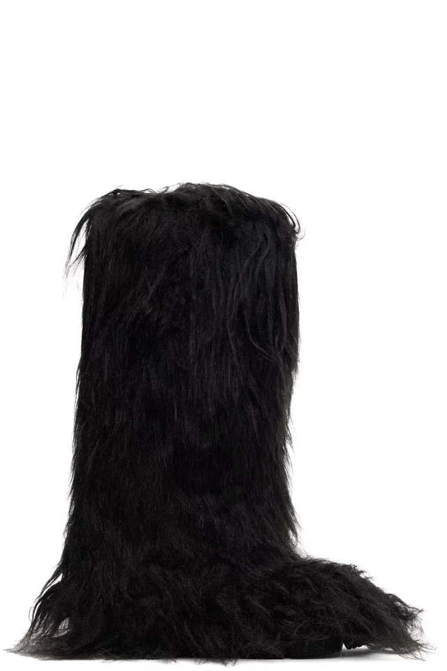Black Fofo Long Boots, image 1 of 1 from SSENSE