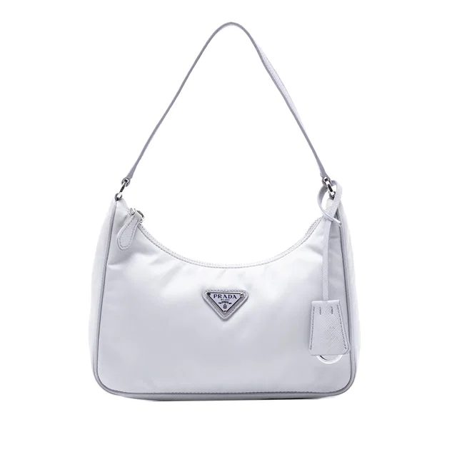 Purple Prada Re Nylon Re Edition 2005 Shoulder Bag in Purple Nylon from Designer Revival
