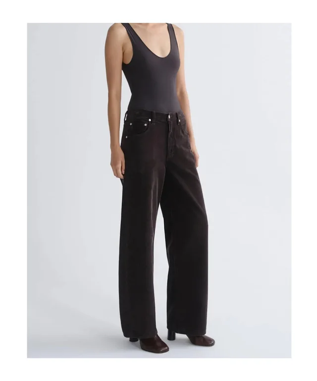 Agolde Low Curve Corduroy Pants, photo 3 of 5 from SENSER
