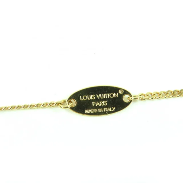 My LV Heart Rhinestone Necklace in Gold Gold-plated metal from LuxUness, photo 9 of 9