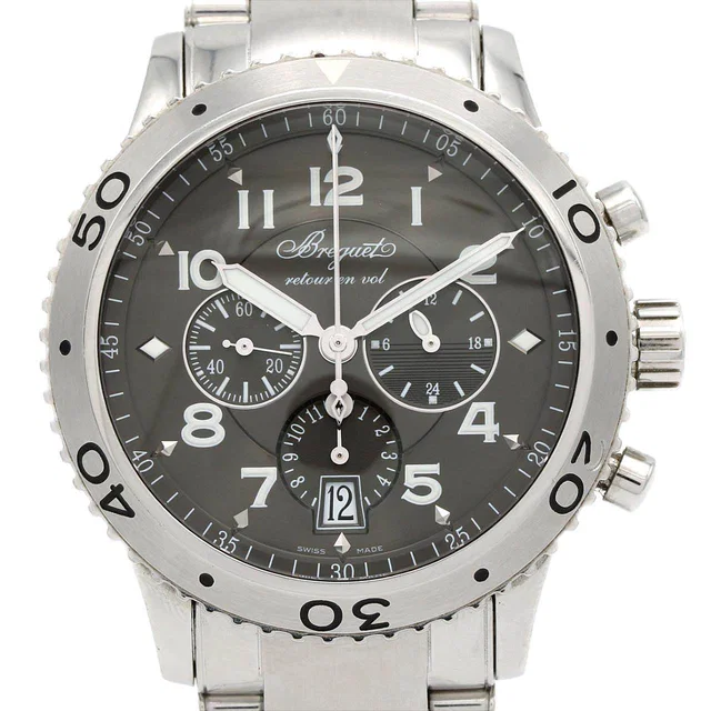 Breguet Type XXI Stainless Steel Chronograph from LuxUness