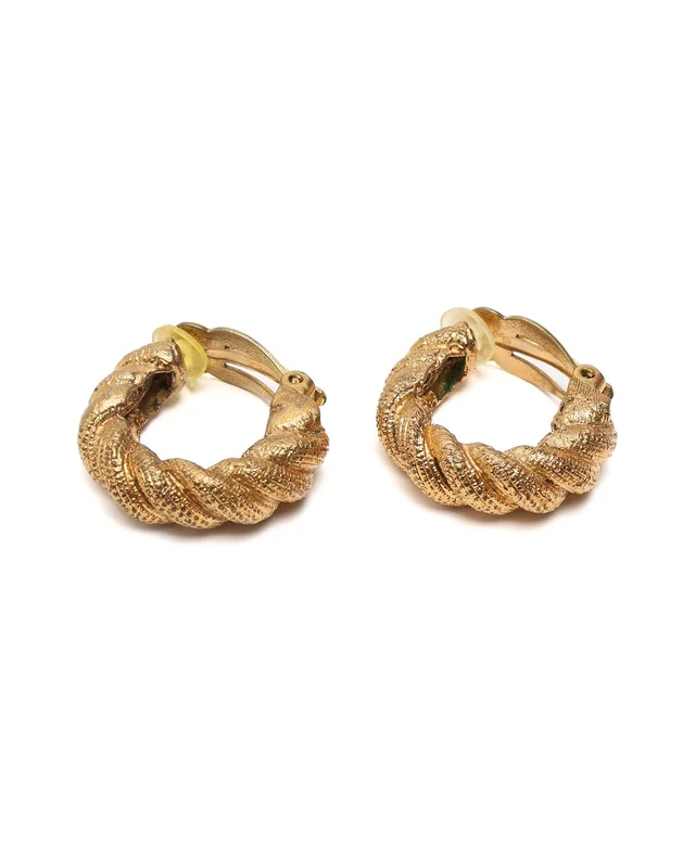 Chanel Clip-on Hoop Earrings from A Retro Tale, photo 2 of 2