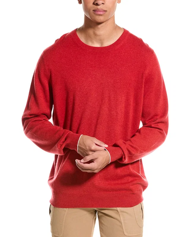 Brunello Cucinelli 100% Cashmere Crewneck Sweater, image 1 of 1 from Gilt