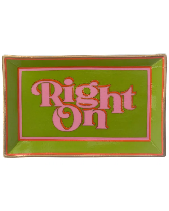 Jonathan Adler Right On Rectangle Tray, image 1 of 1 from Gilt