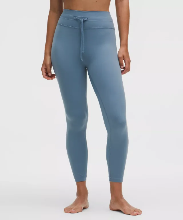 lululemon Groove Drawcord High-Rise Tight 25" in Steel Blue, photo 2 of 5 from lululemon