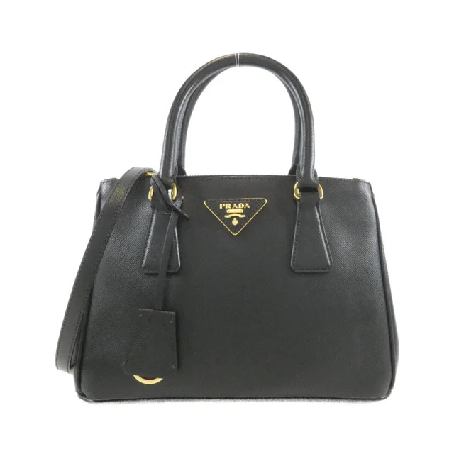 Prada BN2896 bag in NERO / GOLD metal fittings SAFFIANO LUX from KOMEHYO