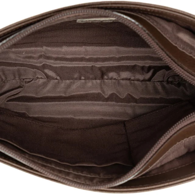 Beige Burberry House Check Canvas Crossbody in Beige Canvas from Designer Revival, photo 4 of 6