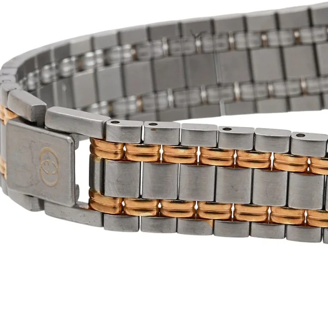 Gucci Round Logo Face Watch 9000L Quartz Champagne from VINTAGE QOO TOKYO, photo 8 of 8