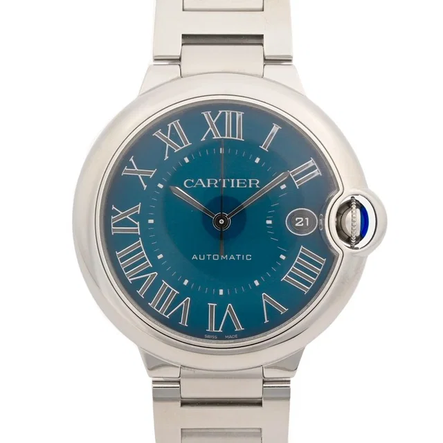Cartier Watch Ballon Bleu 40 in Blue from The Reluxe
