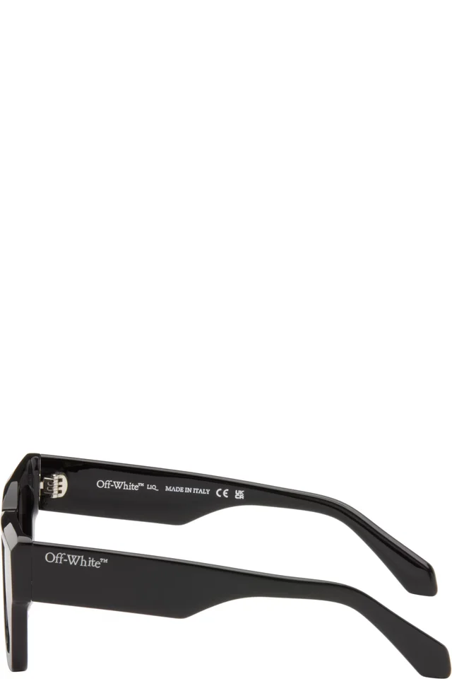 Off-White Black Davie Sunglasses, photo 3 of 4 from SSENSE