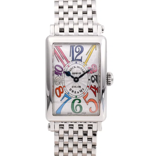 Franck Muller Color Dream 902QZ Quartz Silver in Silver from VINTAGE QOO TOKYO