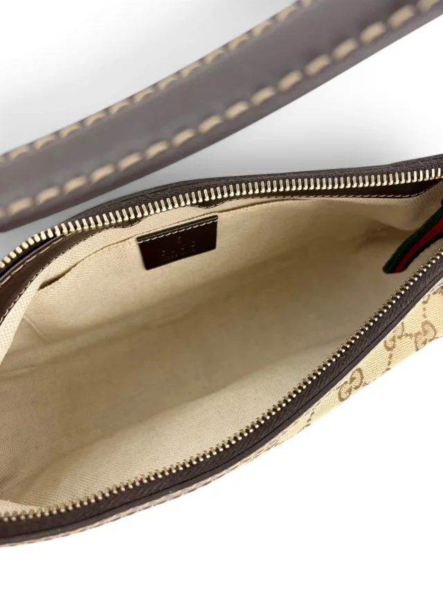 Gucci Monogram Small Mayfair Shoulder Bag in Coated canvas from Season 2 Consign, photo 9 of 9