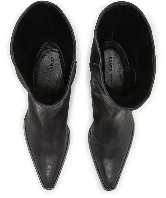 KHAITE Clive boots in Black 100% calf leather, photo 5 of 8 from 24S (Canada)