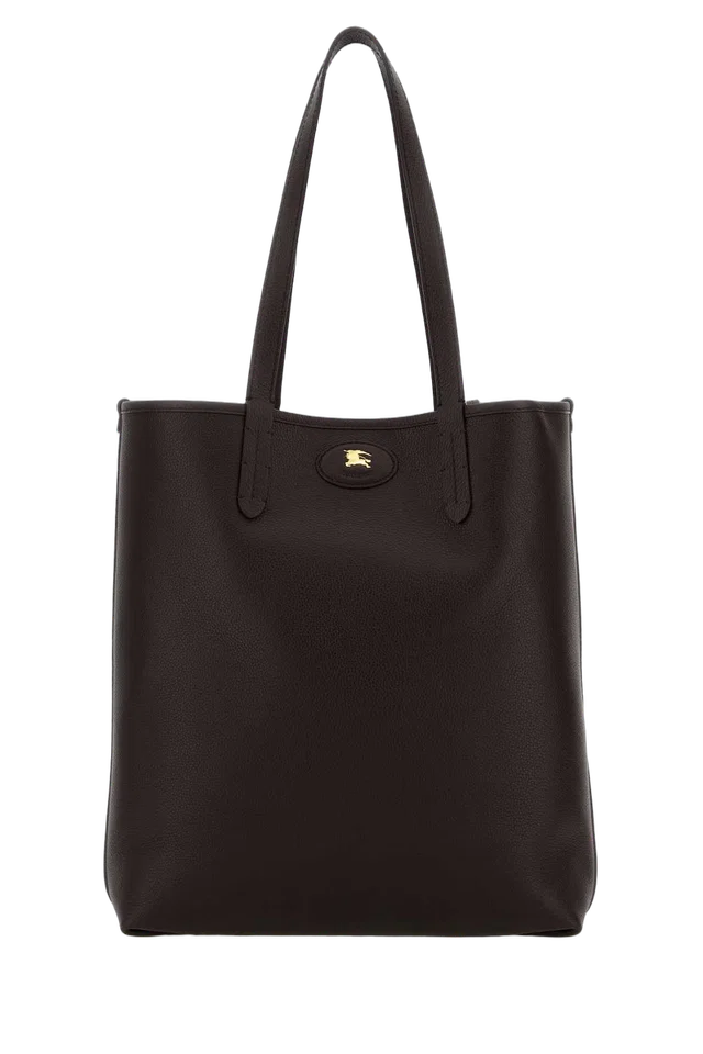 Burberry Leather Tote Bag — Brown in Brown Leather from HEWI