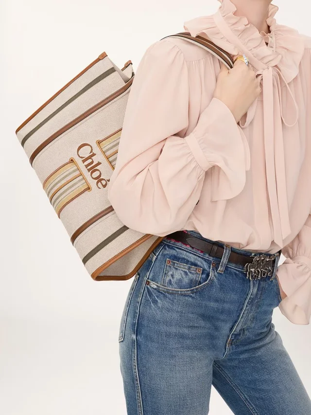 Chloé Woody Loop Tote Bag, photo 5 of 7 from SENSER
